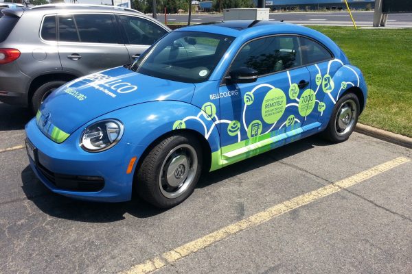 VW Beetle Car Wrap