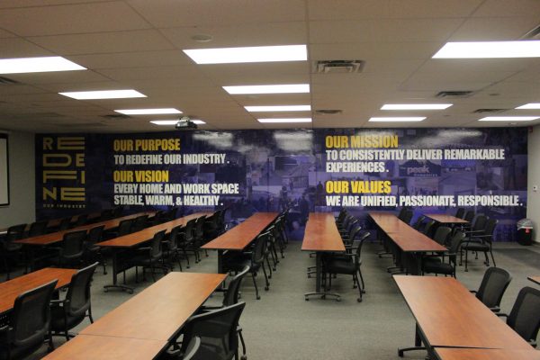 custom graphic installation by colorado signs and wraps